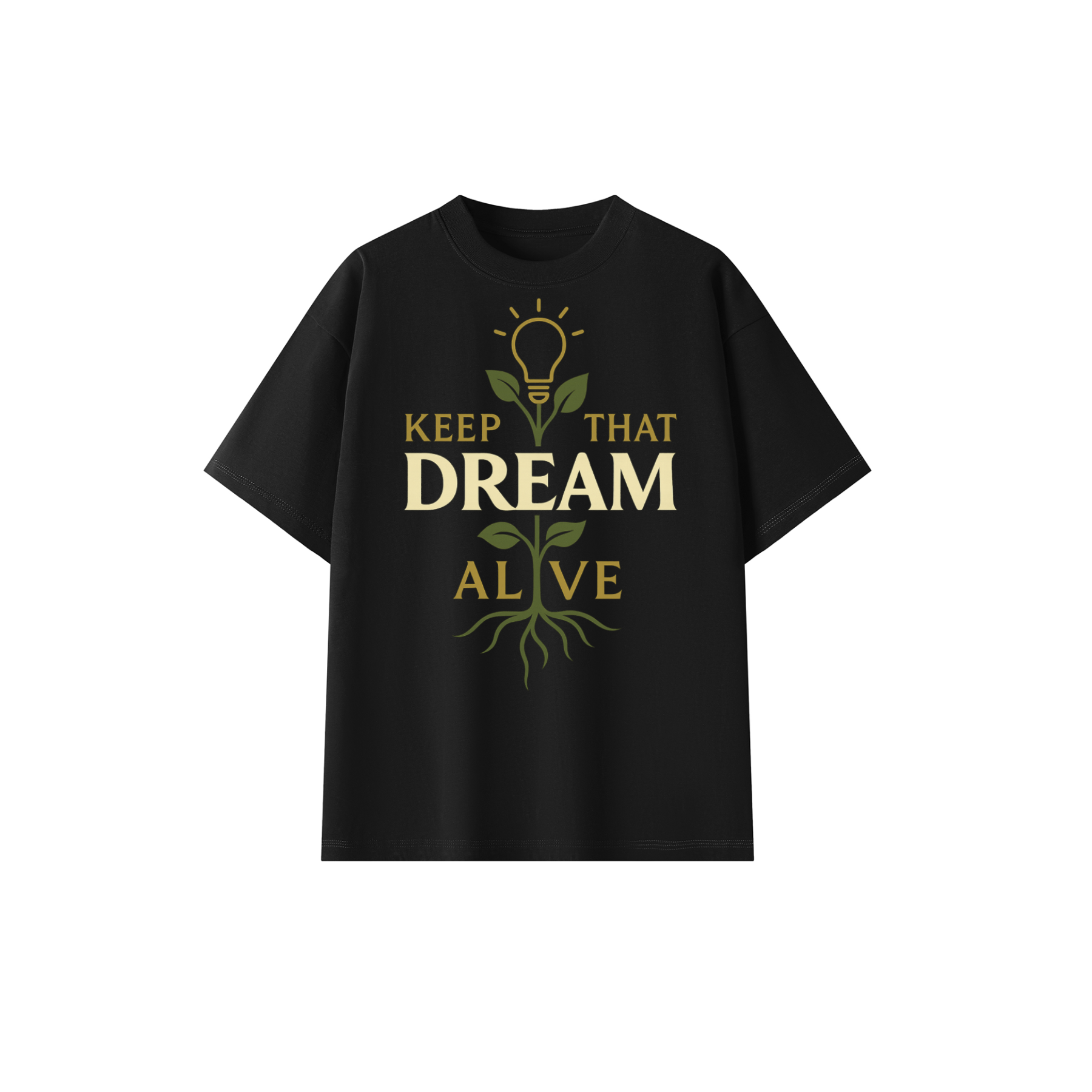 Keep That Dream Alive - Heavyweight Oversized Unisex T-Shirt